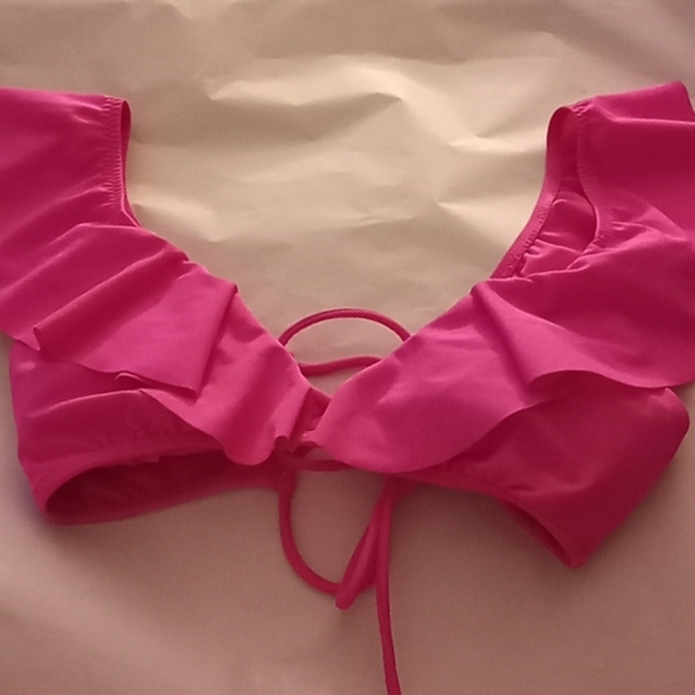 Raisins Seychelles Palisade Halter Bikini Top Pinkβ M